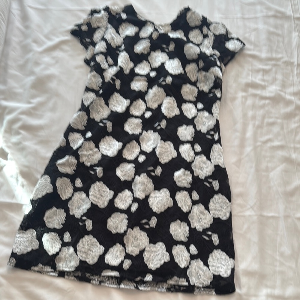 Sam Edelman Black and White Sheath Mini Dress